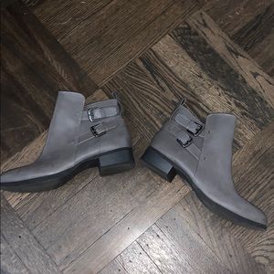 Grey old navy booties